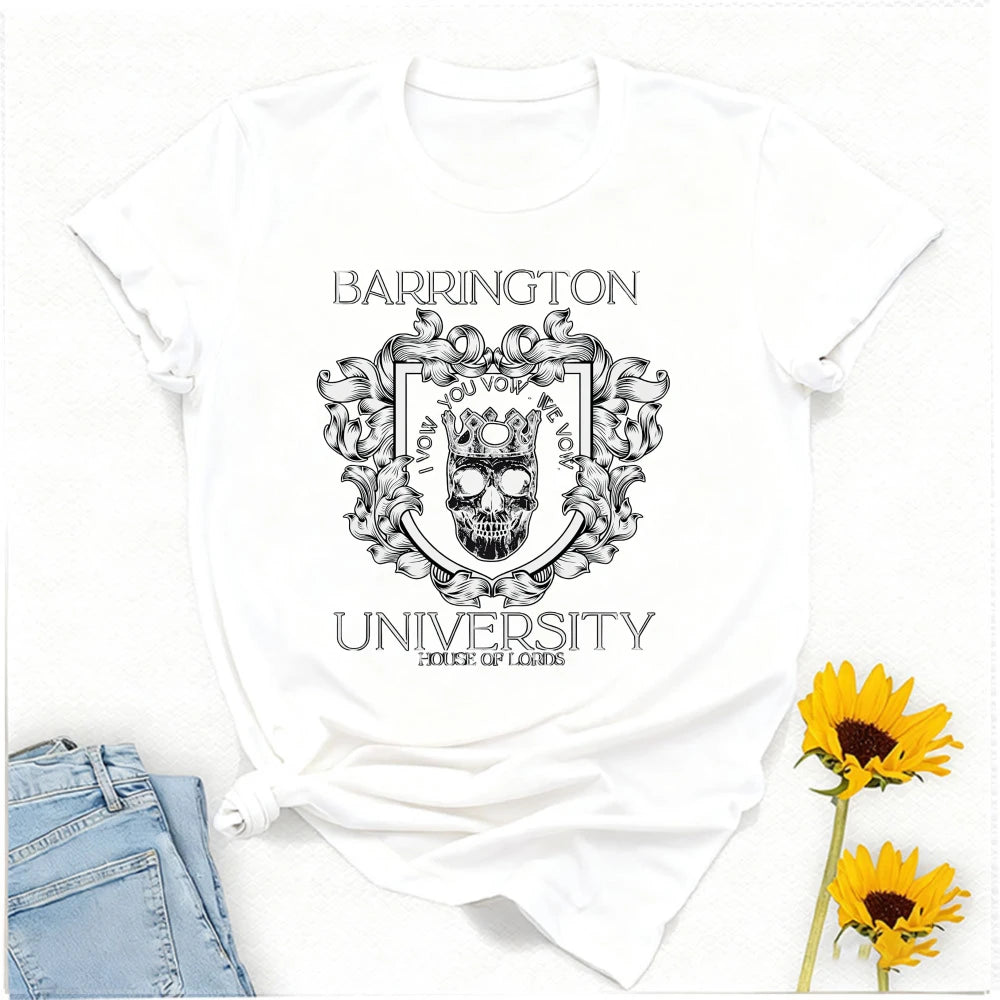 L.O.R.D.S. The Ritual Barrington University Skull Short Sleeve Top