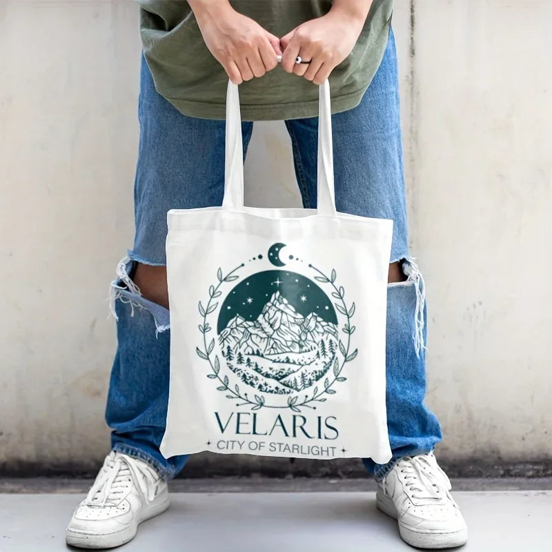 A Court of Thorns And Roses Velaris City Of Starlight Tote Bag