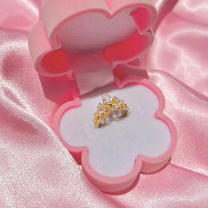 Barbie As Rapunzel Crown Ring