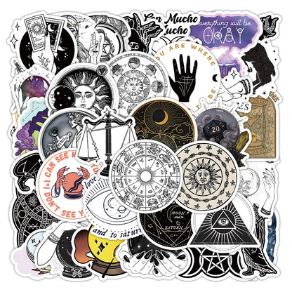 10, 30 or 52pcs Zodiac Academy Stickers