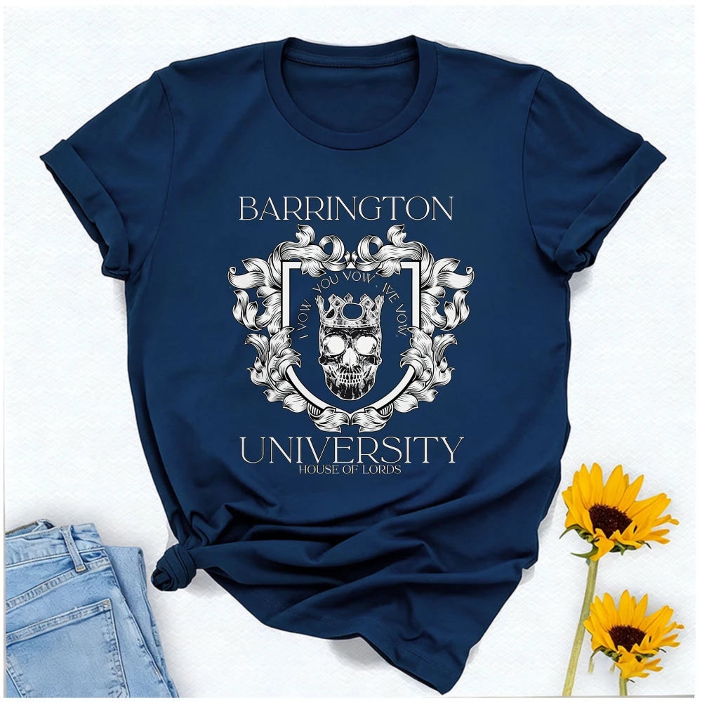 L.O.R.D.S. The Ritual Barrington University Skull Short Sleeve Top