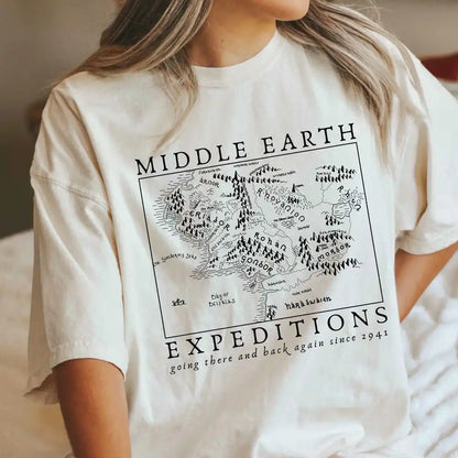 The Lord of the Rings Middle Earth Expeditions Short Sleeve Top