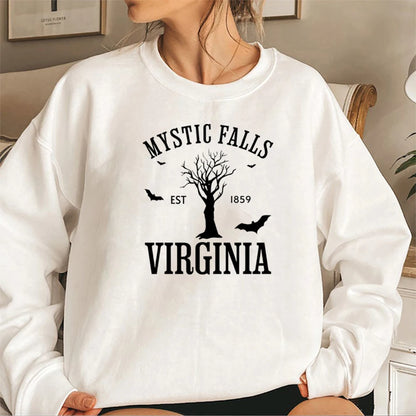 The Vampire Diaries Mystic Falls Virginia Sweatshirt