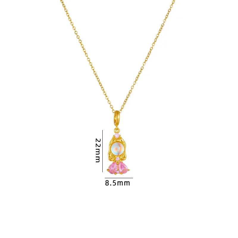 Disney Princess Fairy Tales Pendant Necklaces