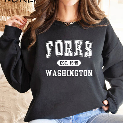 Twilight Forks Washington Sweatshirt