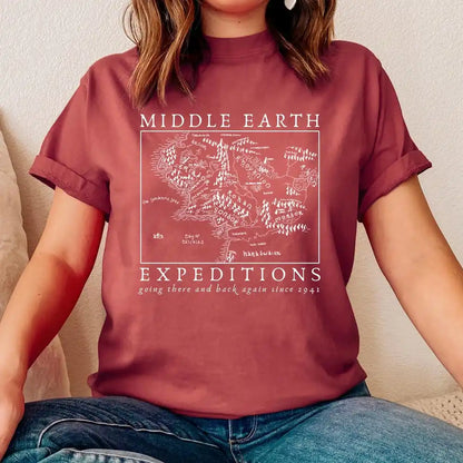 The Lord of the Rings Middle Earth Expeditions Short Sleeve Top