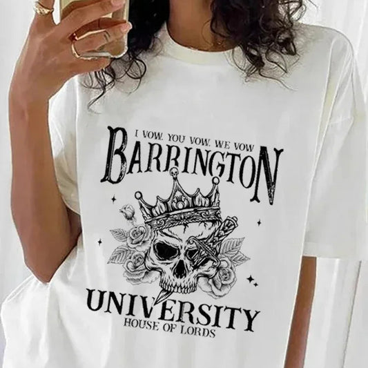 L.O.R.D.S. The Ritual Barrington University Skull Short Sleeve Top