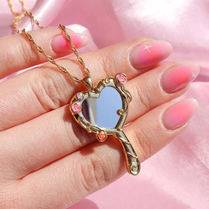 Barbie and the Diamond Castle Mirror Necklace