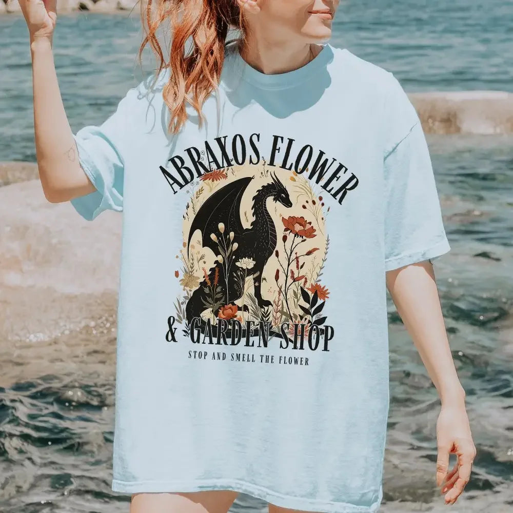 Throne Of Glass Abraxos Flower & Garden Shop Short Sleeve Top