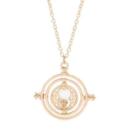 Harry Potter Hogwarts Hourglass Time Converter Necklace