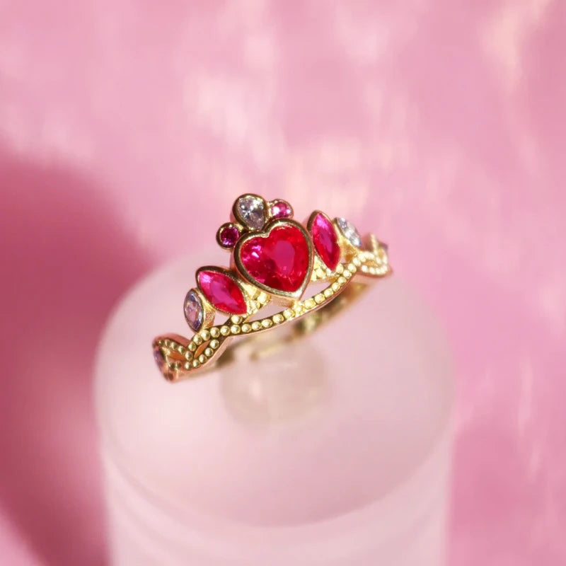 Barbie Princess Charm School Blair Crown Ring