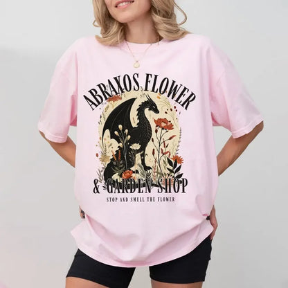 Throne Of Glass Abraxos Flower & Garden Shop Short Sleeve Top