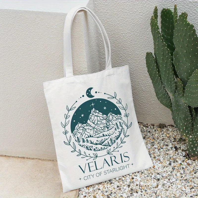 A Court of Thorns And Roses Velaris City Of Starlight Tote Bag